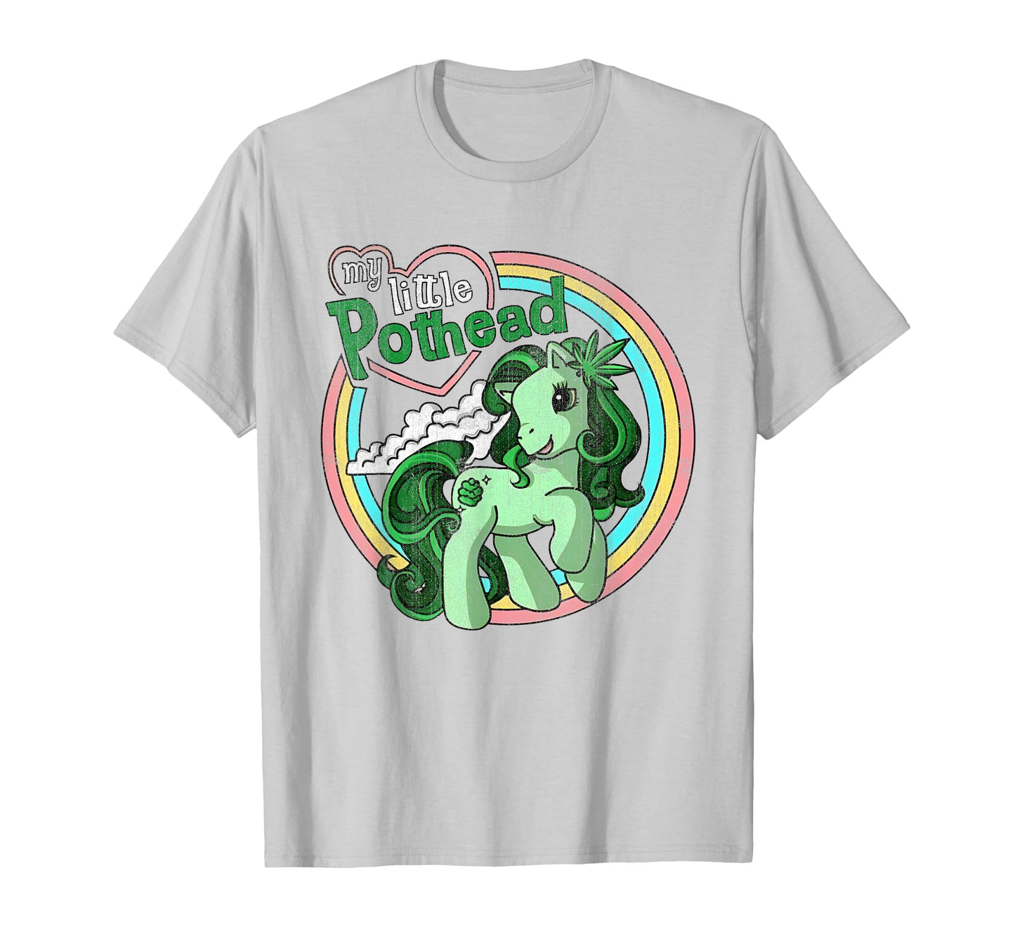 My Little Pothead Unicorn Rainbow Animal Magical T-Shirt