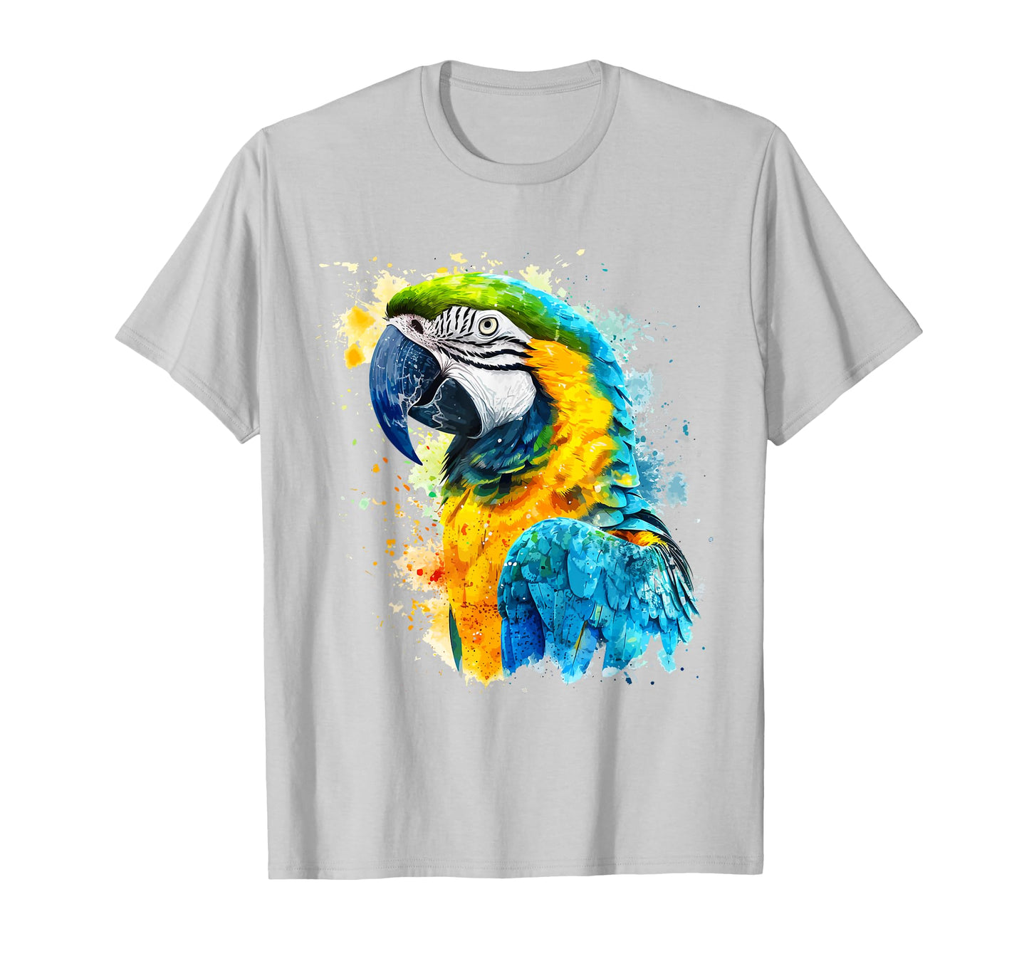 Colorful Parrot Watercolor T-Shirt