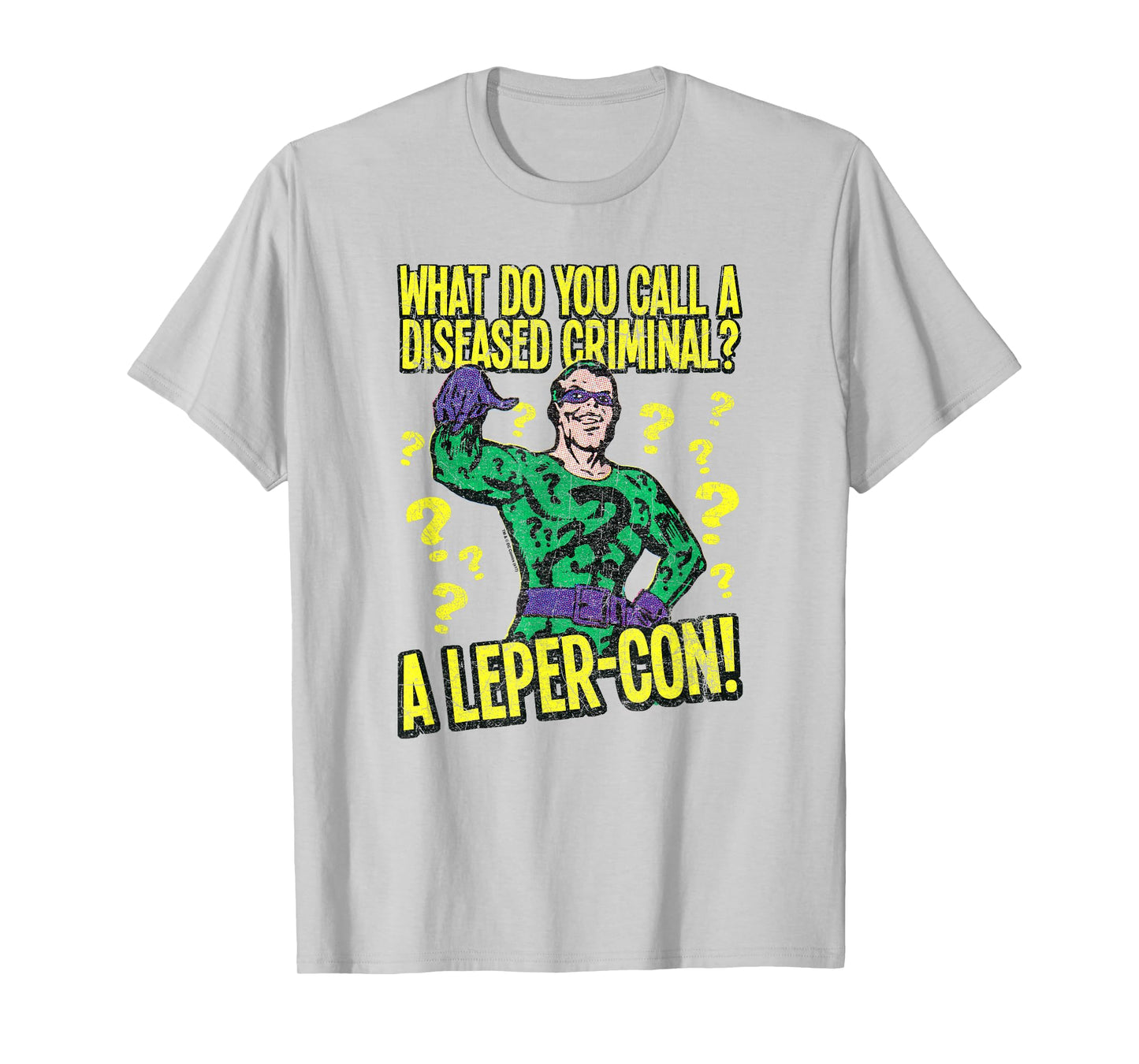 Batman Riddler Diseased Criminal T Shirt T-Shirt