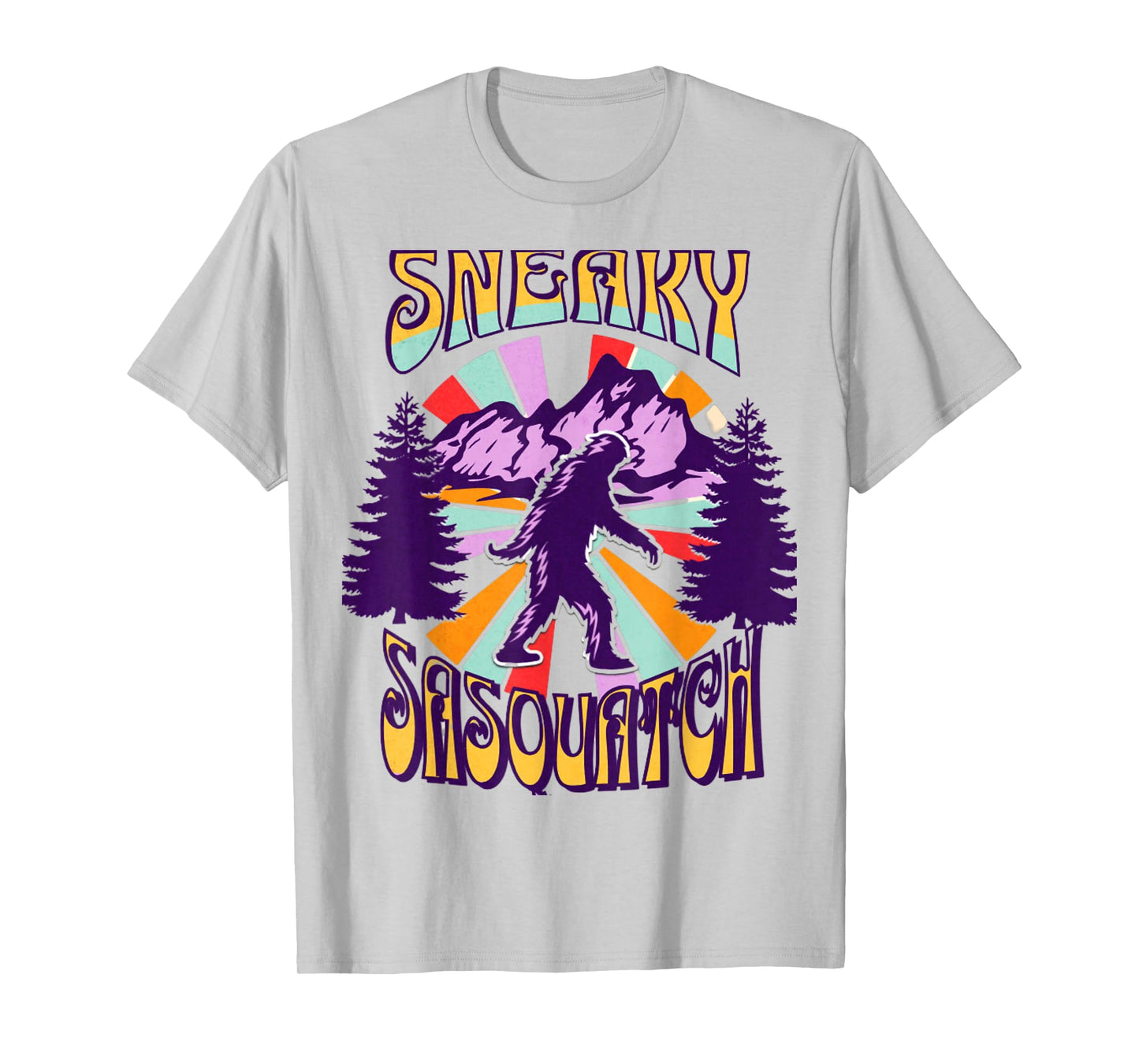 Sneaky Sasquatch, Sasquatch adventures, Sasquatch merch T-Shirt