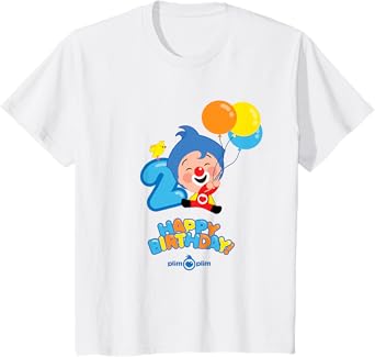 Plim Plim The Kindness Hero - Happy Birthday T-Shirt