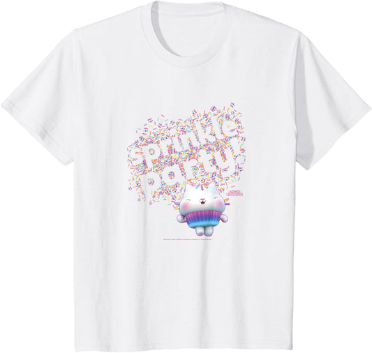 Gabby's Dollhouse Cakey Cat Sprinkle Party T-Shirt