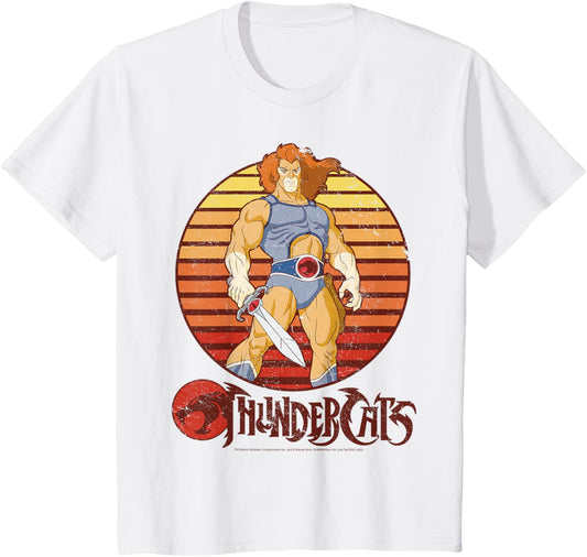 Kids ThunderCats Lion-O Retro Sunset T-Shirt