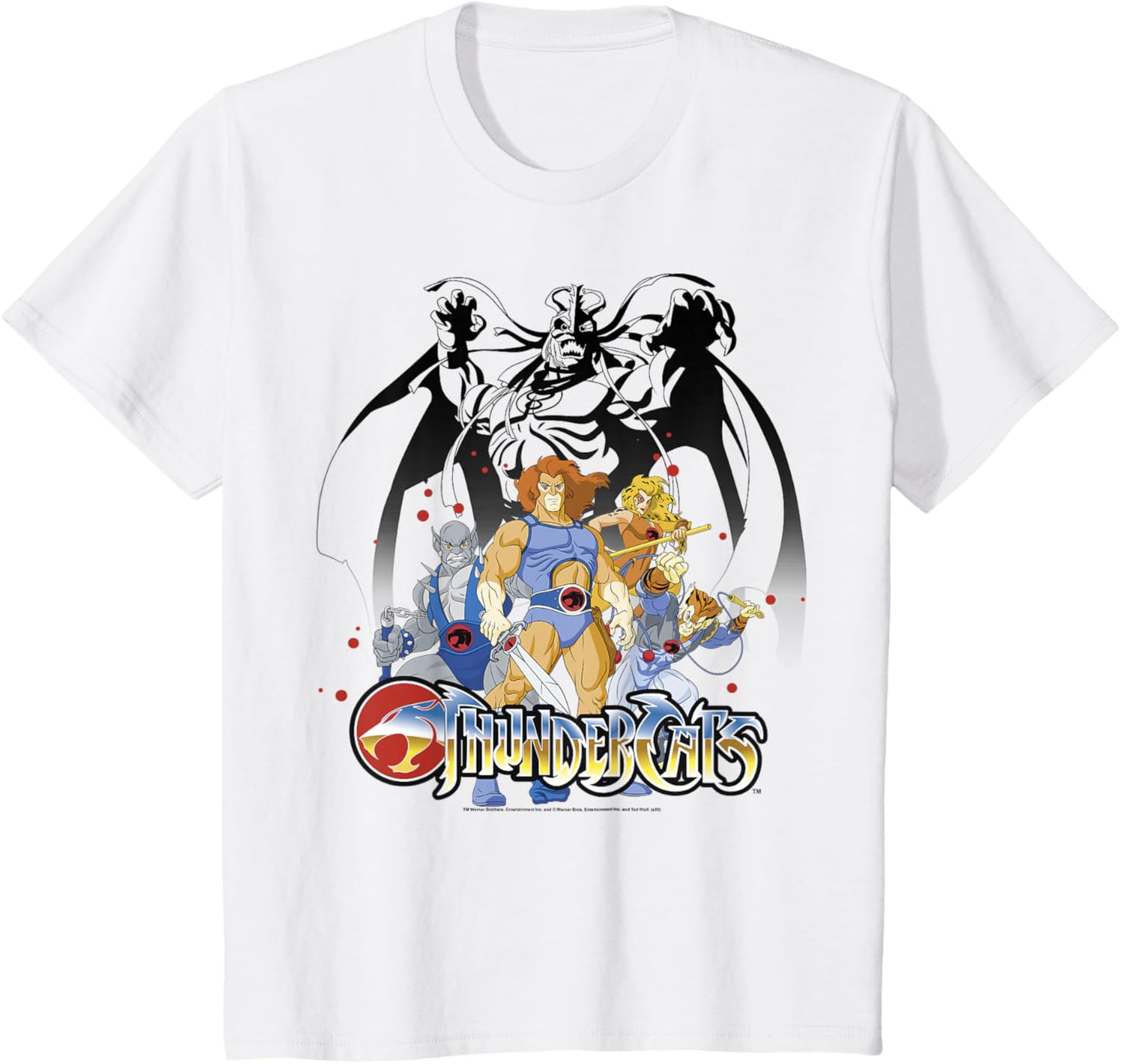 Kids ThunderCats Group Shot Logo T-Shirt