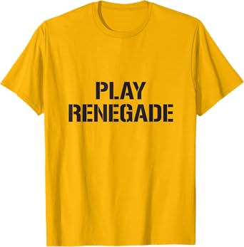 Play Renegade Tee - Pittsburgh Fan Merch T-Shirt