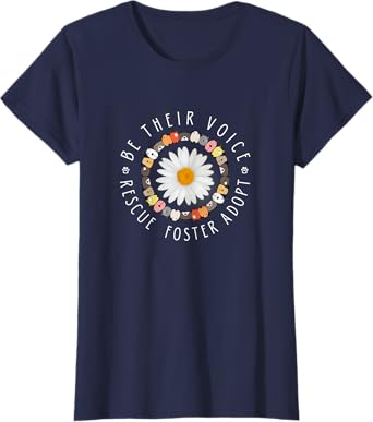 Cute Animal Rescue Tee - Be Their Voice Rescue Foster Adopt T-Shirt