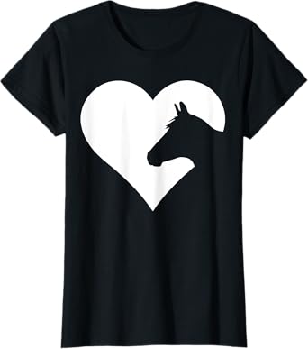 Horse lover T-Shirt gift for girls & women who love horses T-Shirt