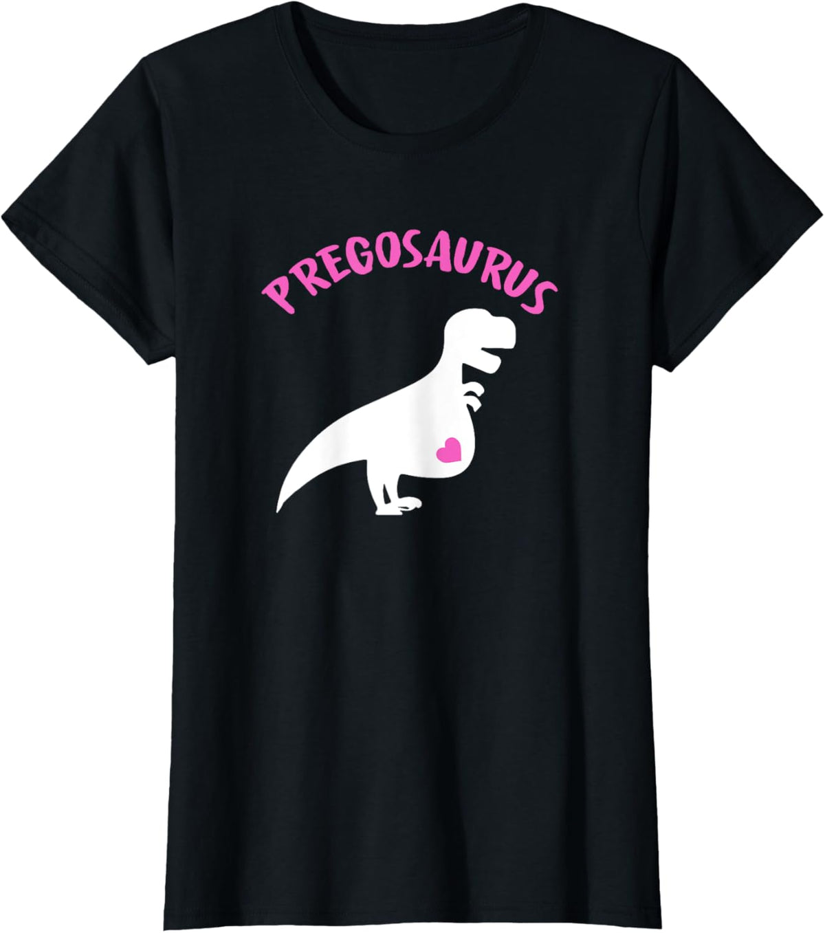 Pregosaurus Pregnancy Baby Dino Tee for Pregnant Women T-Shirt