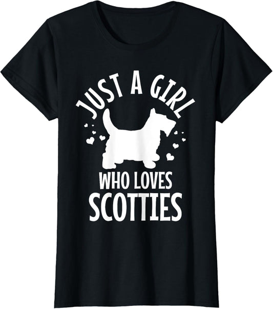 Scottish Terrier Mom Funny Cute Scottie Mom Dog Lover T-Shirt