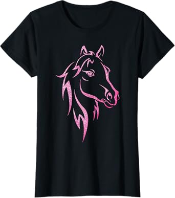 Sparkle Horse Shirt for Kids | Girls Funny Tee T-Shirt
