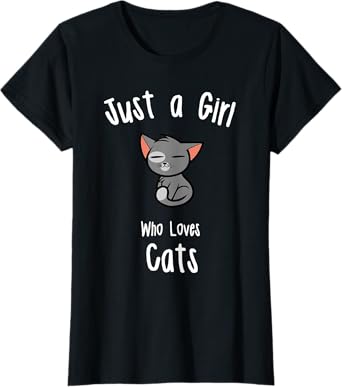 Cat Shirt for Girls T-Shirt