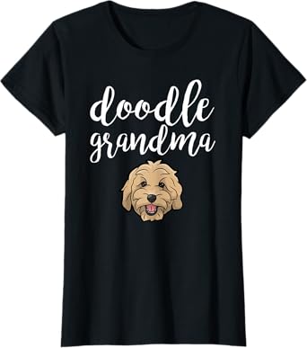 Goldendoodle Grandma - Doodle Grandma Cute Dog T-Shirt