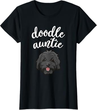 Goldendoodle Aunt - Doodle Auntie Cute Dog Gift T-Shirt
