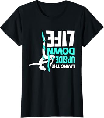 Aerial Silks Vertical Cloth & Aerial Yoga T-Shirt