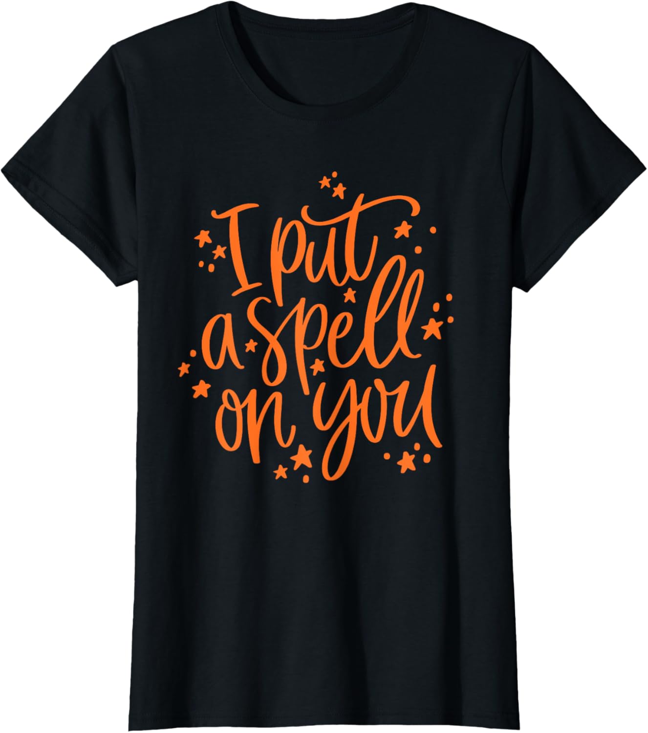 I Put A Spell On You Shirt Cute Halloween Saying Witch Tee