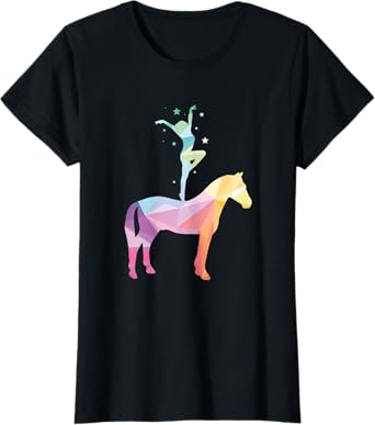 Voltigieren Riding Horse Riding Sports Horses Sayings Girls Gift T-Shirt