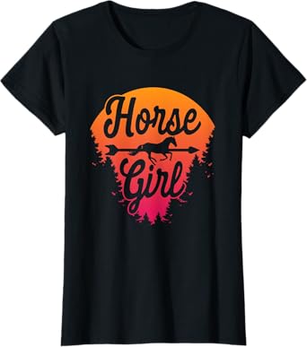 Cute horse shirt for teen girls