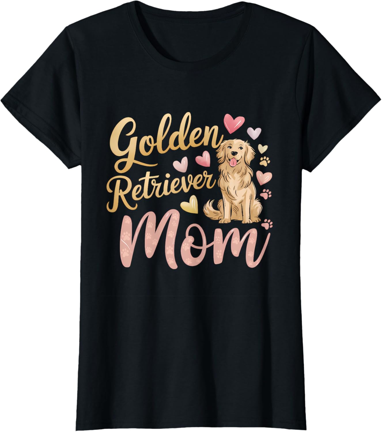 Golden Retriever Shirt For Women Golden Retriever Mom T-Shirt