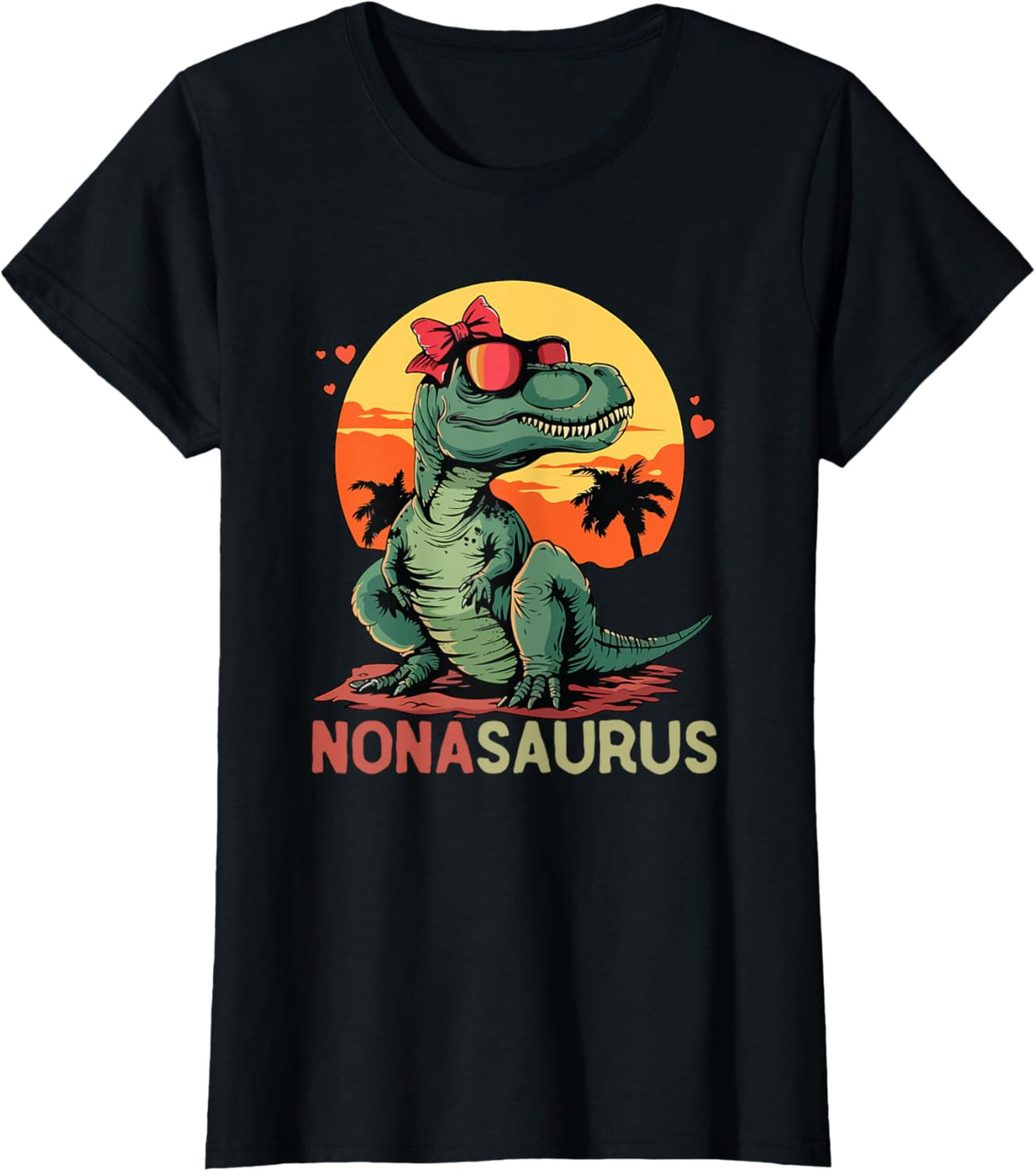 NonaSaurus Dino Dinosaur Nona-Saurus T-Rex Mother's Day Trex T-Shirt