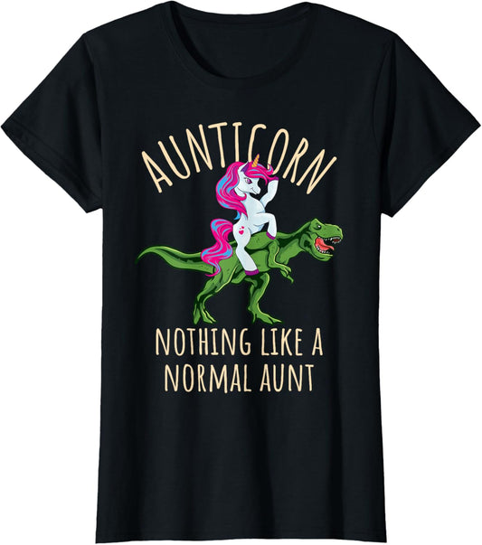 Aunticorn Nothing Normal T-Shirt