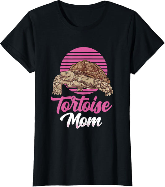 African Sulcata Tortoise Gift - Best Tortoise Mom T-Shirt