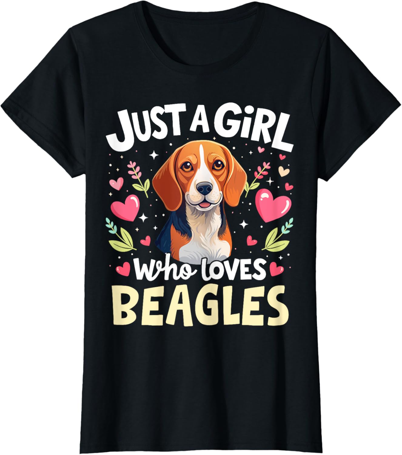 Beagle Dog Breed Puppy Beagle Pet Lover Girls Kids T-Shirt