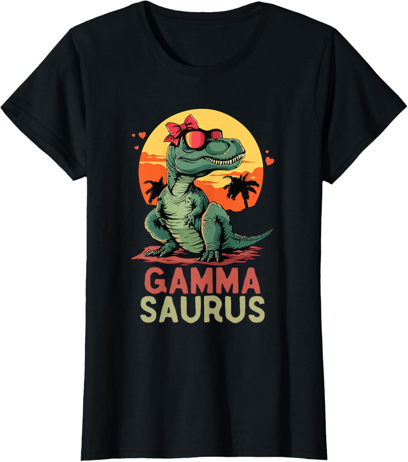 GammaSaurus Dino Dinosaur Gamma-Saurus T-Rex Funny Trex T-Shirt