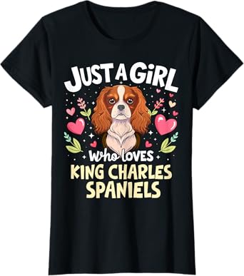 Cavalier King Charles Spaniel Dog Breed Cavalier Pet Lover T-Shirt