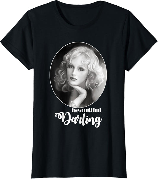 Candy Darling Beautiful LGBT Icon Pride T-Shirt T-Shirt