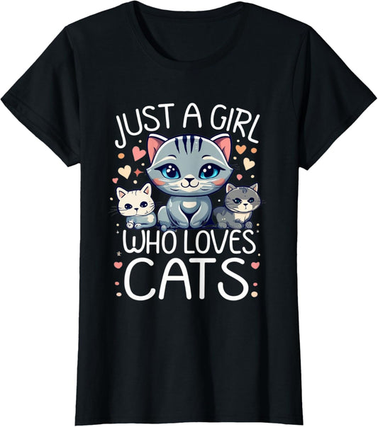 Cute Cat Lover T-Shirt