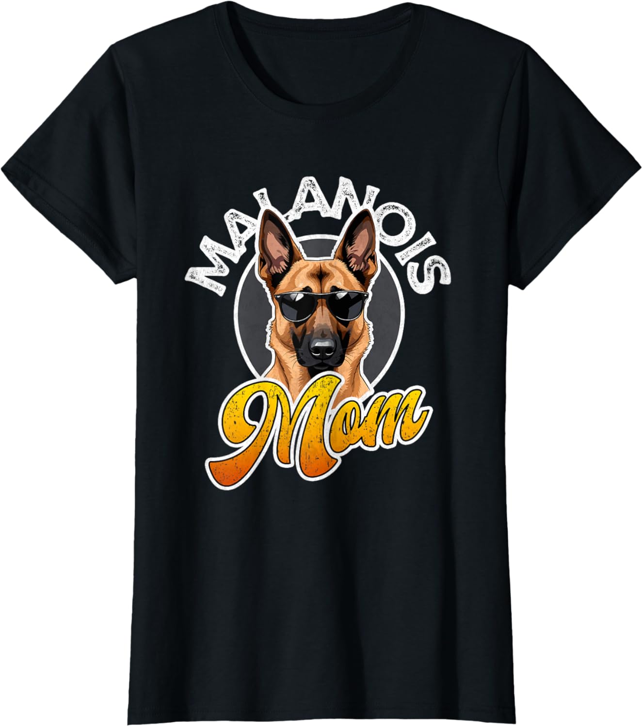 Belgian Malinois Mom Maligator Belgian Shepherd Mama T-Shirt