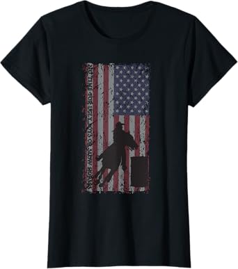 Barrel racer t shirt, horse racing and rodeo girls T-Shirt
