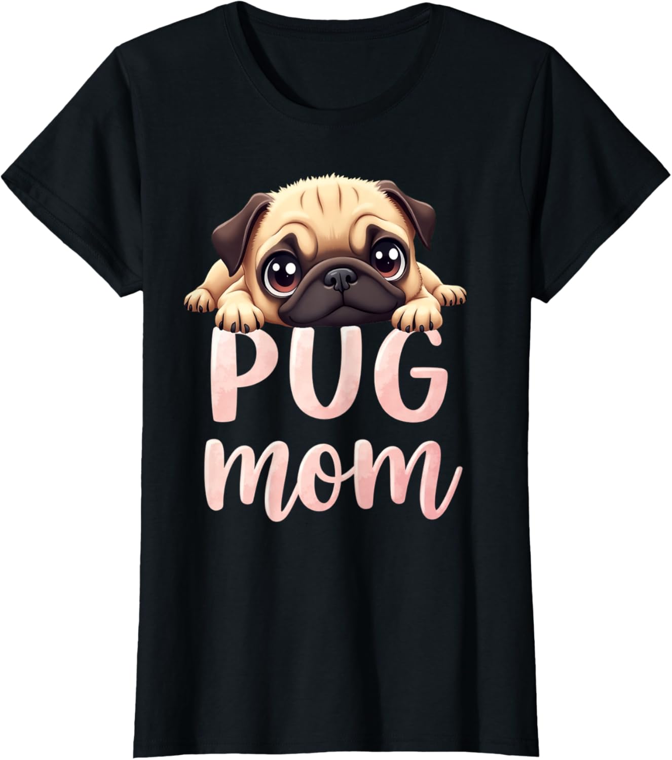Pug Mom Dog Pug Mama Cute Puppy T-Shirt