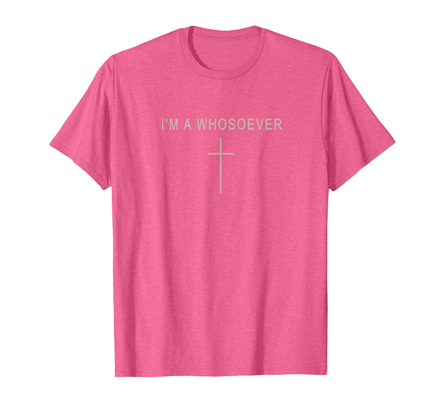 Teen Girl I'm A Whosoever Christian Minimalist Toddler Faith T-Shirt