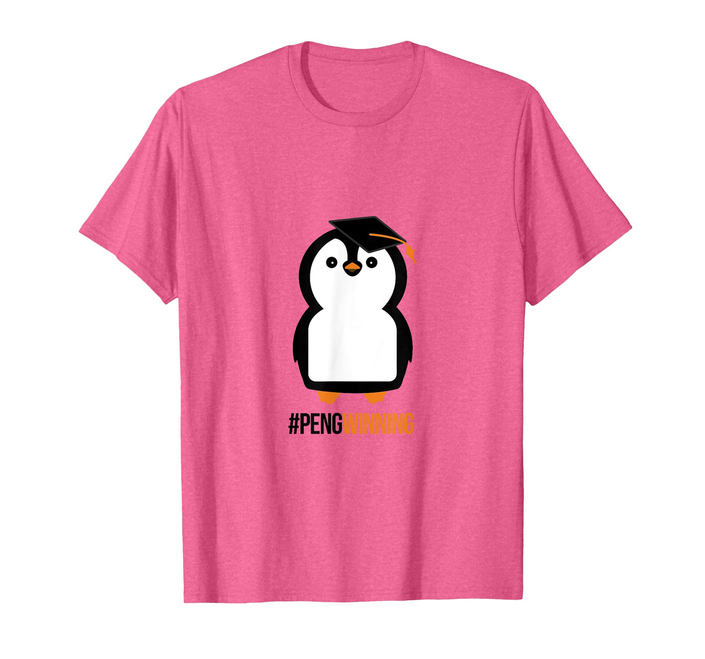 Hashtag Pengwinning - Penguin Graduation T-Shirt for Grads T-Shirt