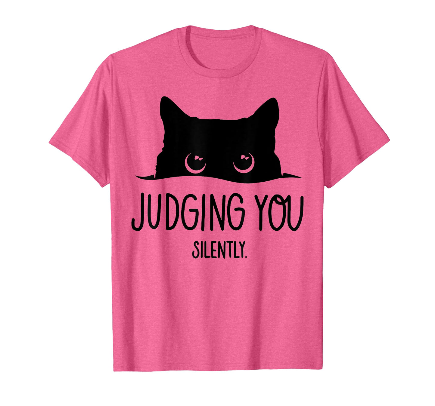 Cat Judging You Silently Men Women T-Shirt