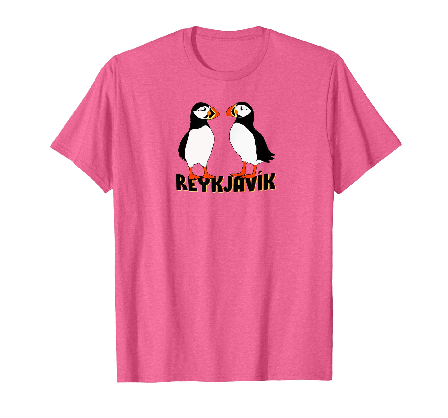 Two Cute puffins from Reykjavík Iceland T-Shirt