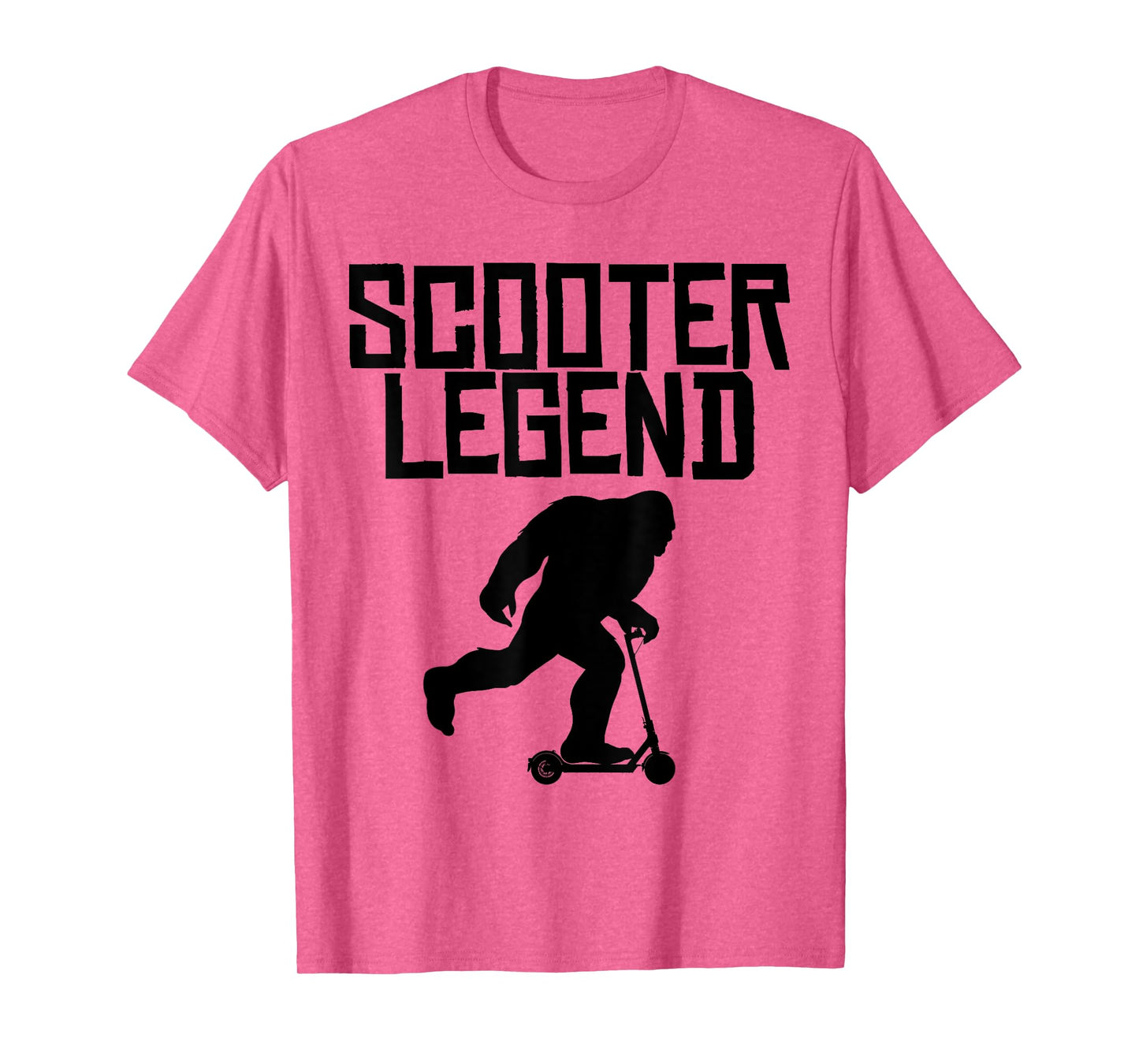 Bigfoot Scooter Legend funny Bigfoot on Scooter T-Shirt