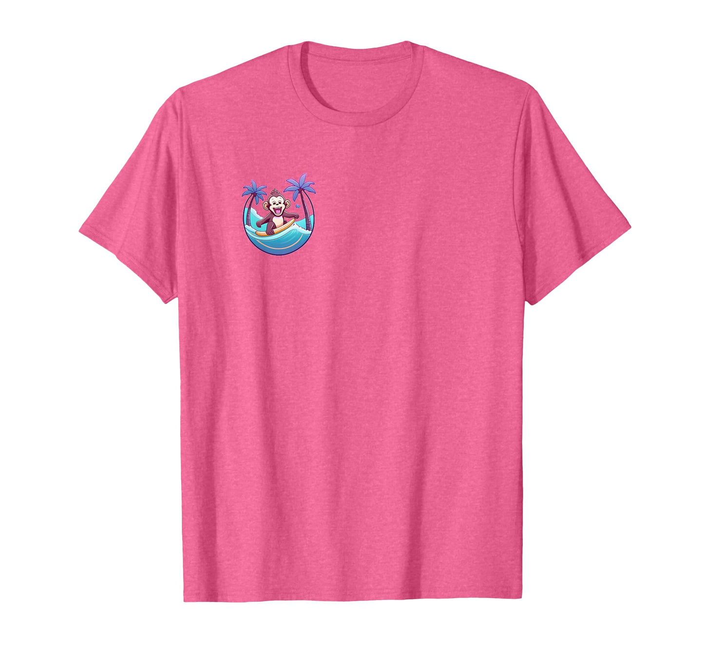 Hilarious Surfing Monkey On Banana Surfboard T-Shirt