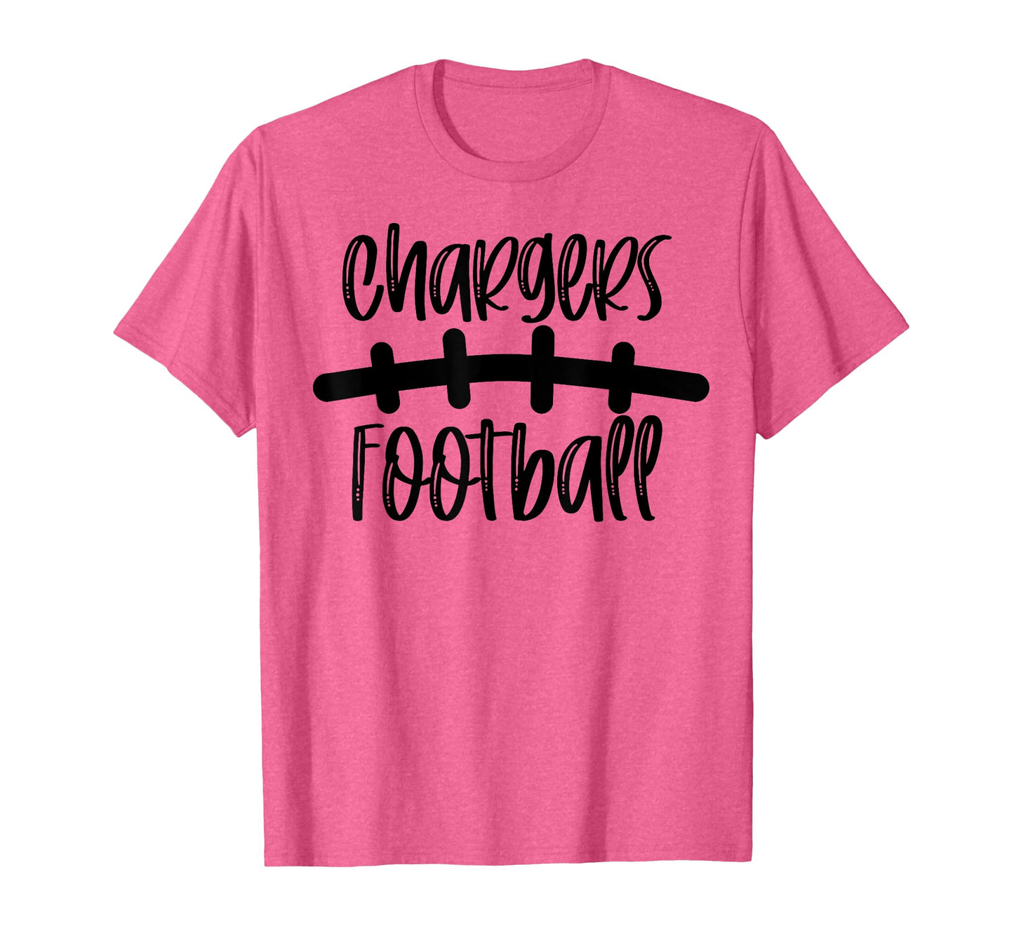 Chargers Football School Spirit Team Mascot Game Night T-Shirt