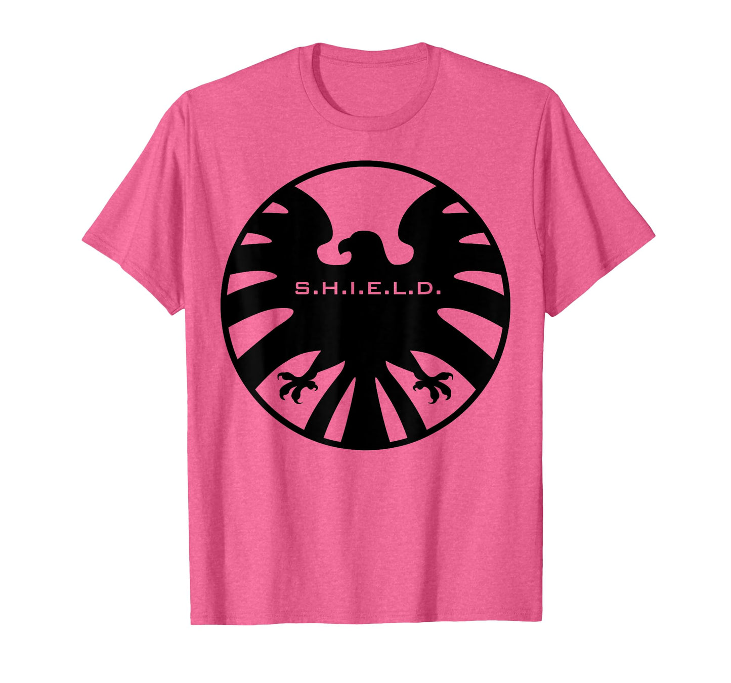 Marvel Agents of S.H.I.E.L.D. Black Out Eagle Badge T-Shirt