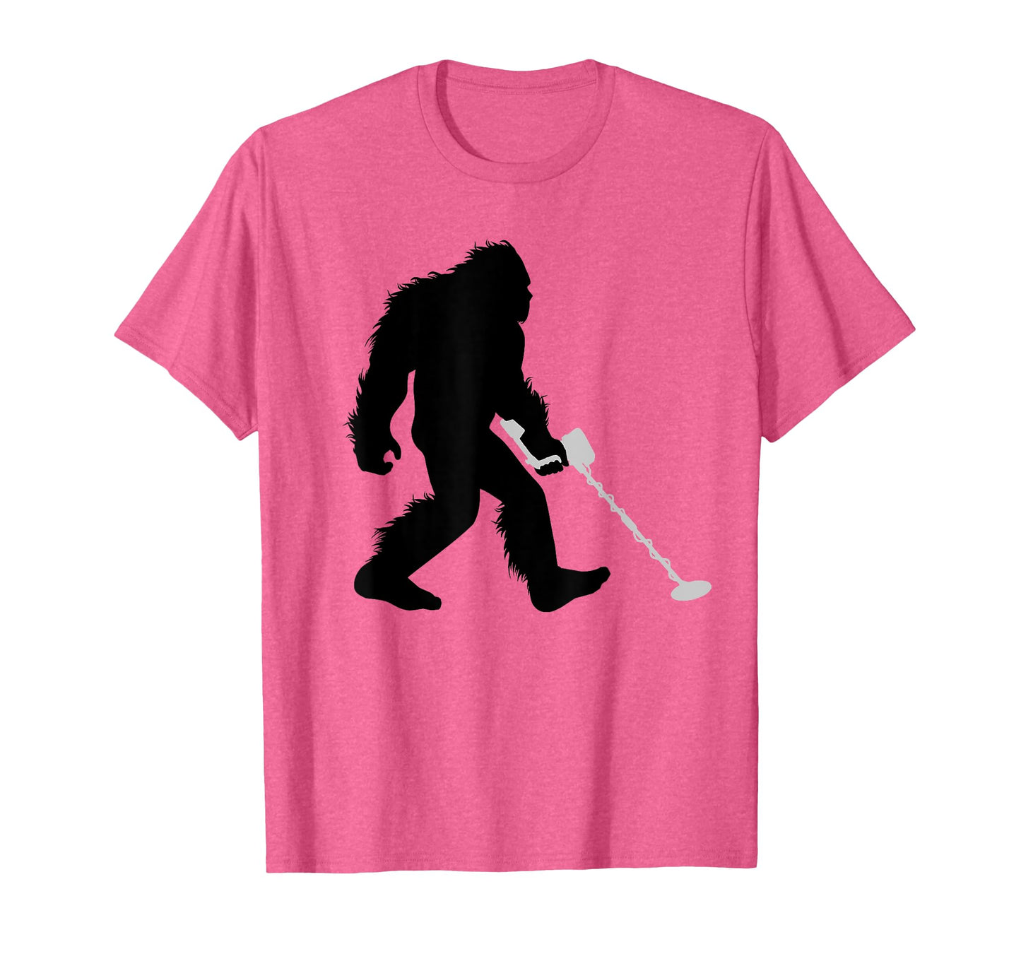 Bigfoot Metal Detector Sasquatch Metal Detecting T-Shirt