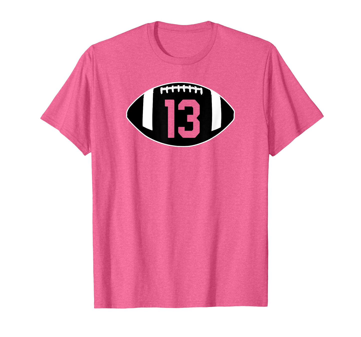 Football Jersey Number 13 Jersey T-Shirt Art-Player Number T-Shirt