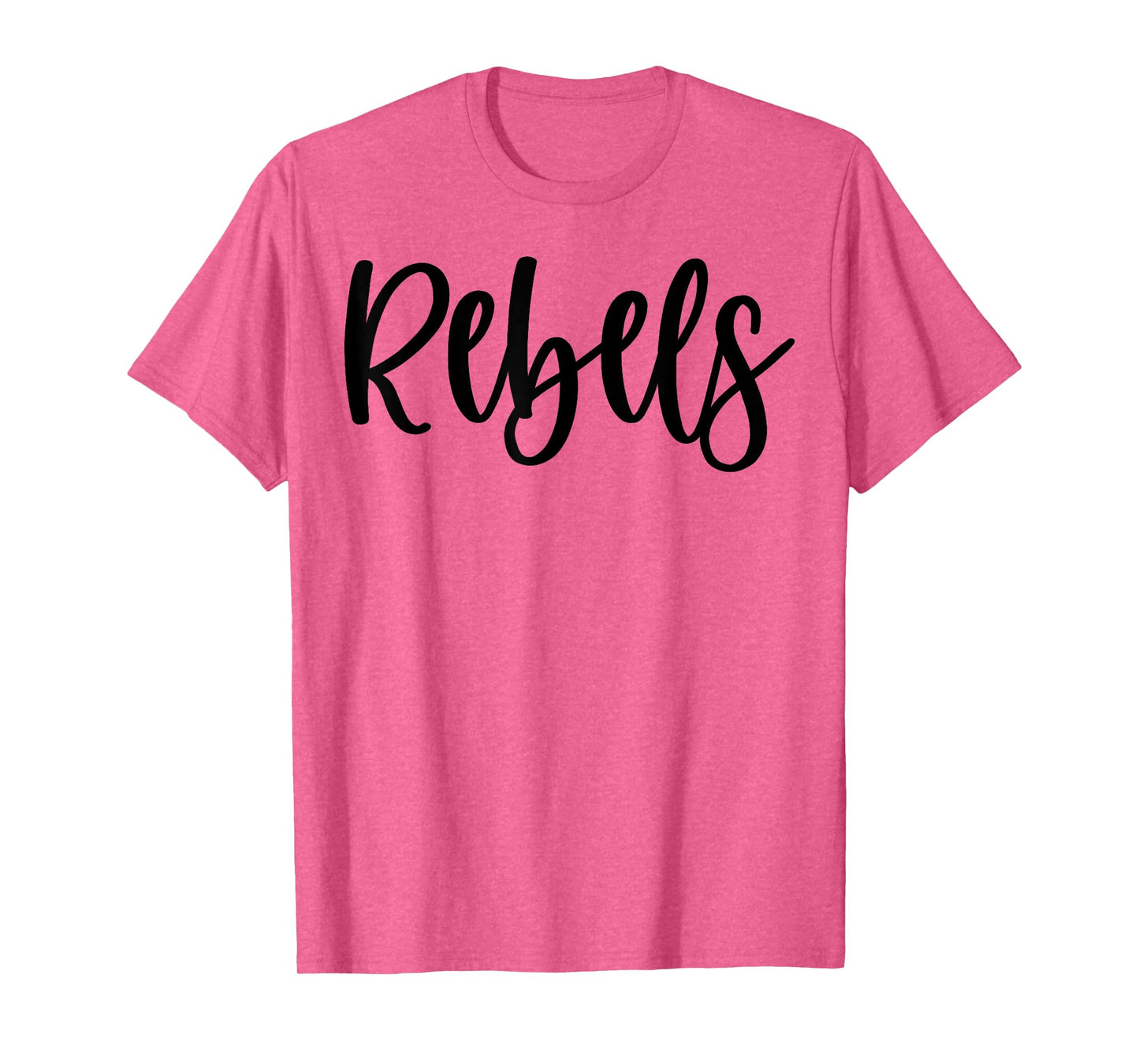 Rebels School Spirit Team Mascot Game Night T-Shirt