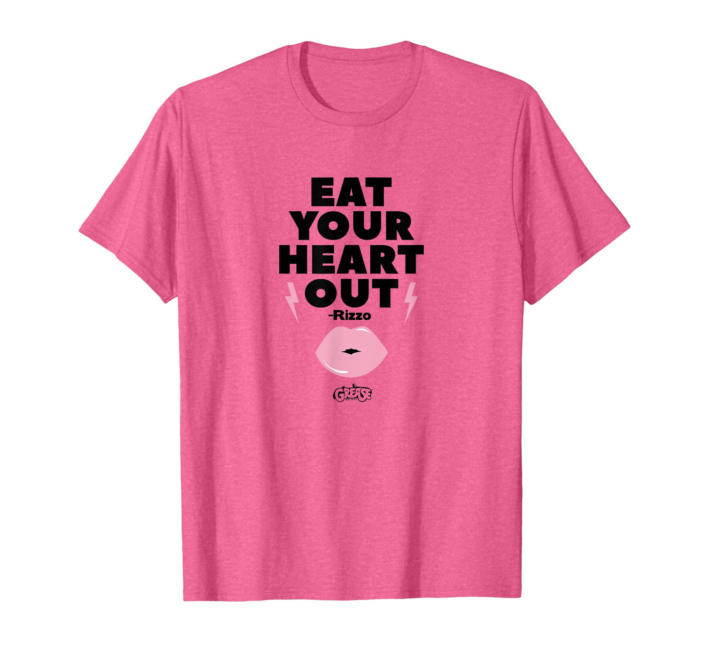 Grease - Rizzo Lips Eat Your Heart Out T-Shirt
