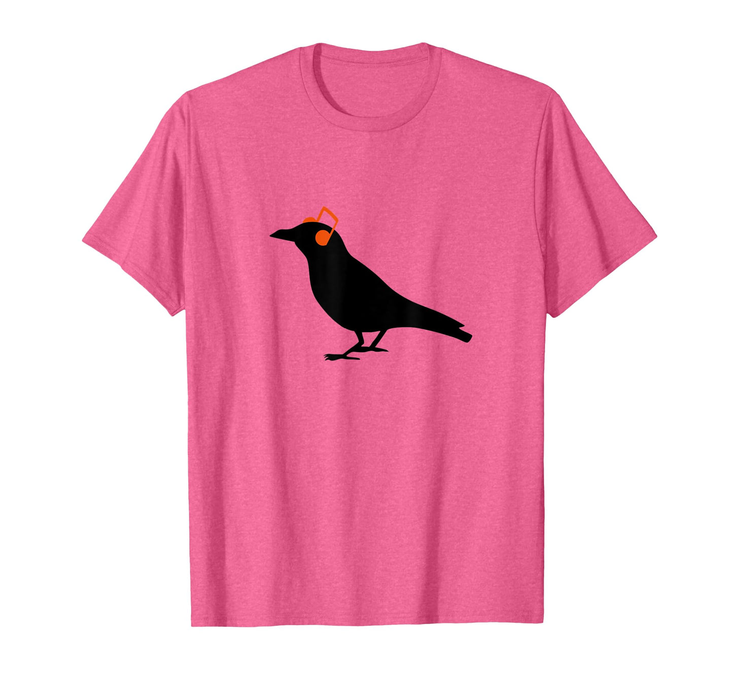 Headphones Headphones notes Raven Bird Hipster T-Shirt