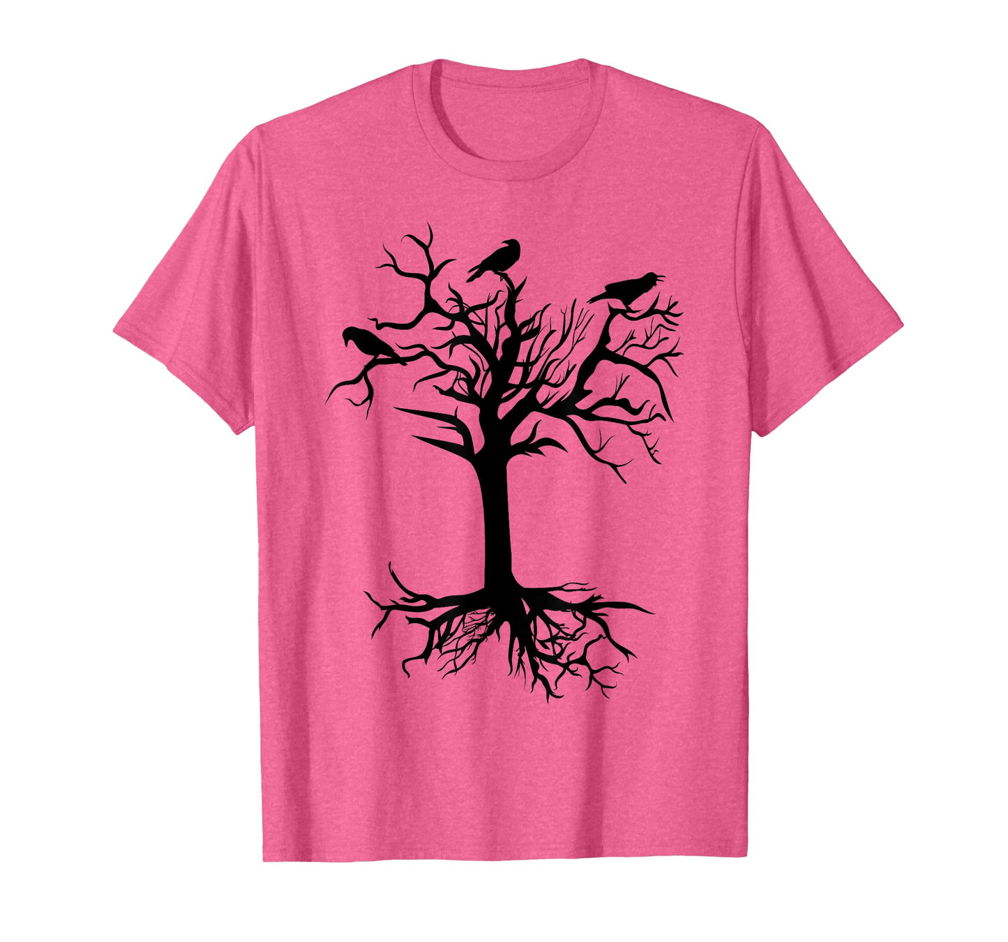 Raven crow crows tree women men children mystical mysticism T-Shirt