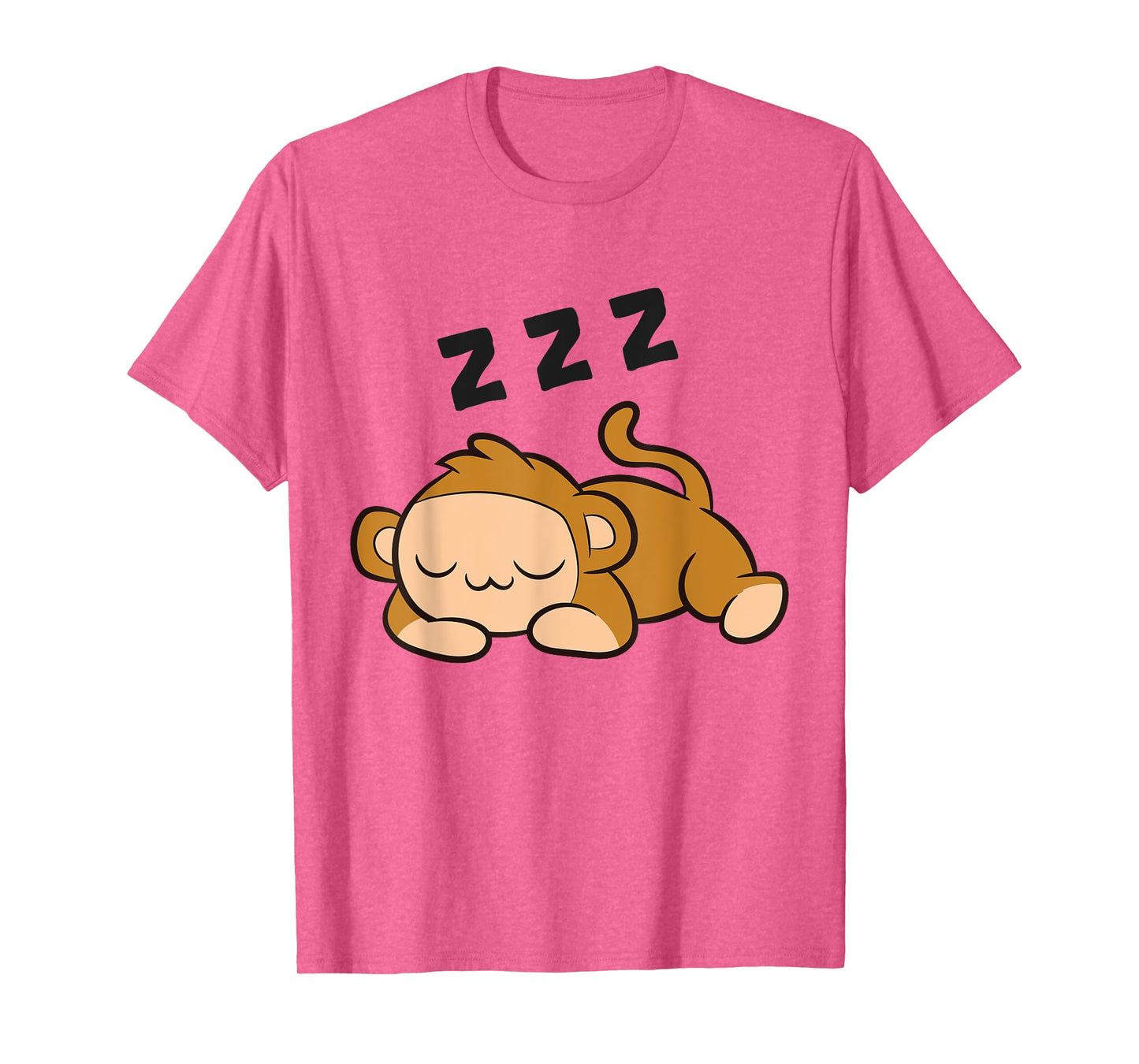 Sleeping Monkey Ape Monkey Pajama Cute Monkey T-Shirt