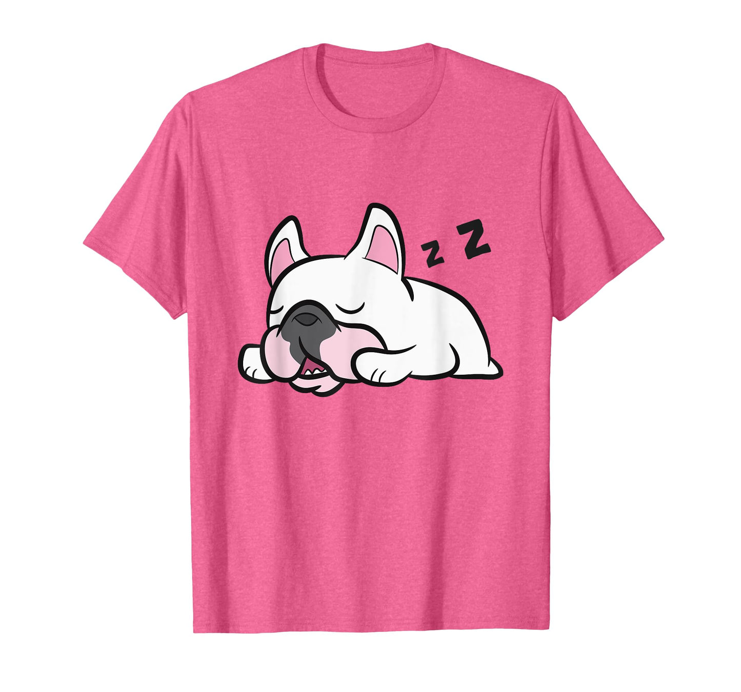 French Bulldog Puppy Sleeping Tired French Bulldog Men Women Girls Kids T-Shirt