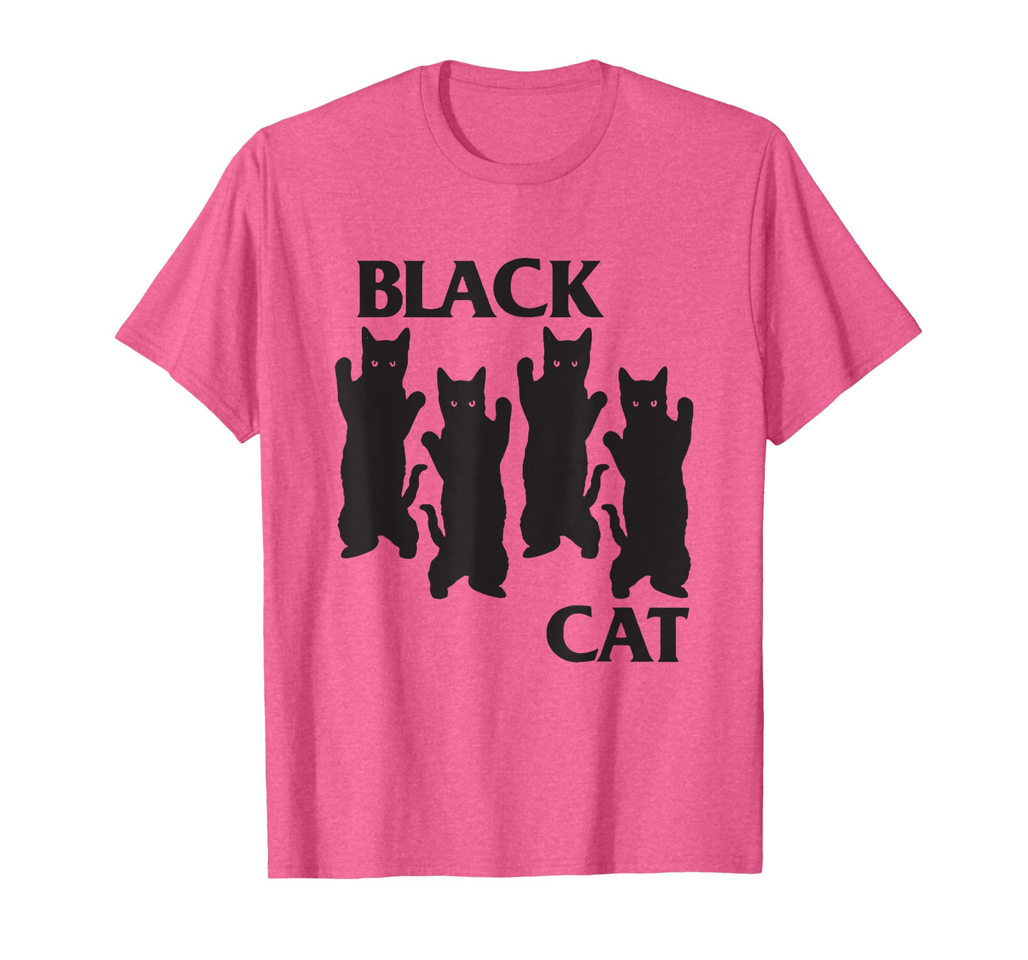 four black cats cat lover mom dad funny T-Shirt